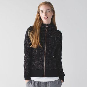 LULULEMON butterfly black scuba hoodie ii